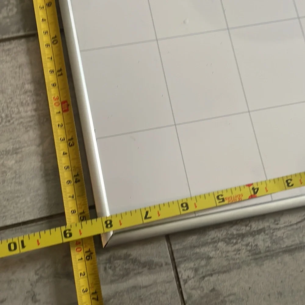White Board Month Planner With notes Wall Mount Month Writing Water Marker Board